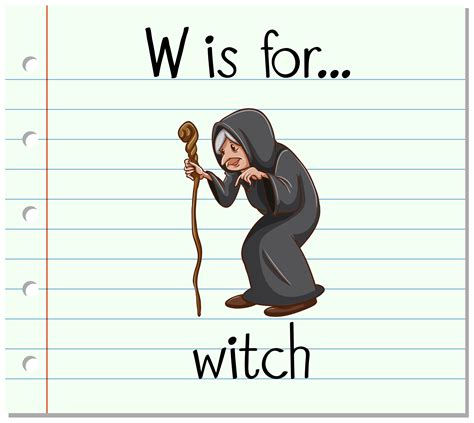 W is for witch